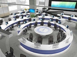 深圳银星智能办公室装修设计 - 多功能办公楼设计效果图案例