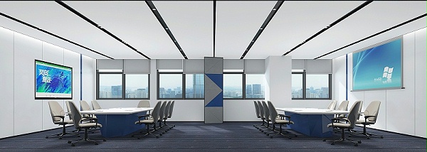 大型双拼会议室设计