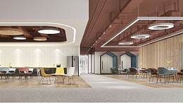 迪芬尼公司休闲区效果图-办公室装饰装修设计-公司办公室的装修