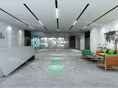 龙岗办公室装修效果图|现代简约风格的办公室装修方式实用又自然！