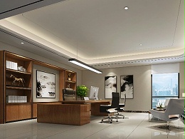 深圳办公室装修设计 - 比邦厂房办公室设计效果图