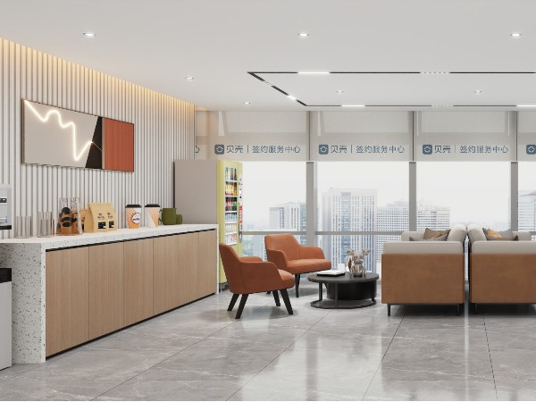 小型办公室休闲区设计-文丰装饰