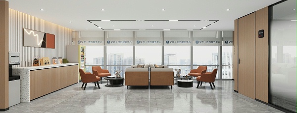 小型办公室休闲区设计-文丰装饰