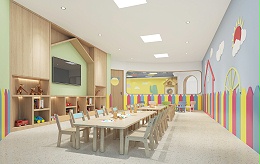 幼儿园教室空间装修｜好的教育空间设计能激发孩子学习的重要性