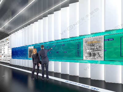 南山军民融合展示中心_高科技交互展厅恢弘大气智能感装修设计