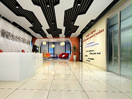 公司装饰装修-博望达软件办公室效果图-深圳的装修公司